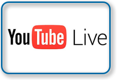 Youtube live livestreaming in 1080p50 HD